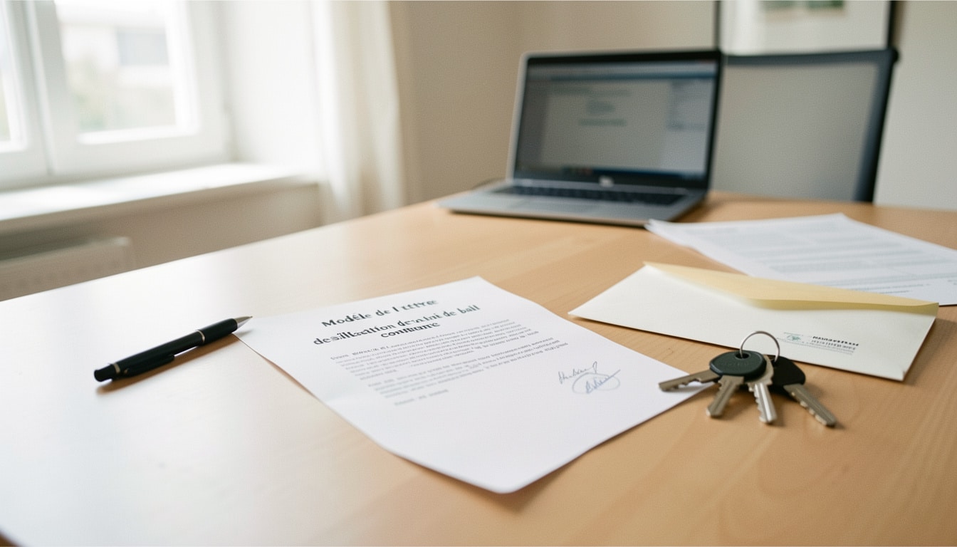 Modèle de lettre de résiliation de bail conforme